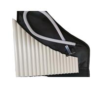 Pan Flute For Beginners Pan Flutes In C Major Beginner Level Performance Grade 16 Pipe Or 18 Pipe Creative Easy To Learn Durable(Light gray 16-tube)