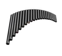 Pan Flute For Beginners PanFlute 22 Pipes ABS Panpipe G Key Right Left Hand Black Color Musical Instruments Tunable Flauta Xiao(Black Right Hand)
