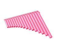 Pan Flute For Beginners Panpipes 1816 C Major Curved Pipe Suitable For Beginners And Professional Players(16 tubes of pink)