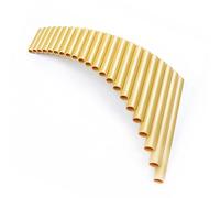 Pan Flute Handmade 22 Pipes ABS Plastic Panpipes G Key Pan Pipes Musical Instruments Pan Flute Right/Left Hand (Color : 03_Left)