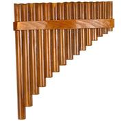 Pan Flute Handmade Pan Flute Wind Instrument 15 Tones In G Major Model Easy Install