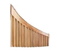 Pan Flute Instrument 15-Tube G-Tune Bamboo Panflute With Drag (Left/Right Hand)(Right)