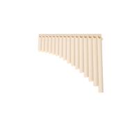 Pan Flute Instrument 16 18 Pipe Pan Flute For Beginners And Adults C Key Professional Practice(16 white)