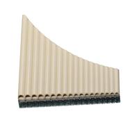 Pan Flute Instrument 18 Pipe Pan Flute A Simple Instrument For Beginners And Professionals(Beige)