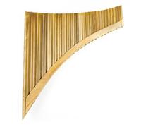 Pan Flute Instrument 25 Pipes Pan Flute G Key Music Lovers Professional Performance(Left BIG)
