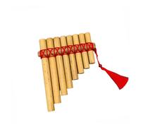 Pan Flute Instrument 8-pipe Bitter Bamboo Panpipe Wooden Plug Type Panpipe Natural Native Adjustable Musical Instrument