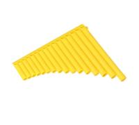 Pan Flute Instrument ABS Panflute For Beginners 16/18 Pipes In The Key Of C Professional Performance Instrument(Type 7)