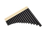 Pan Flute Instrument Beginner Panpipes 16 Or 18 Tubes C Major Adult Instrument With Detachable Sliding Windpipe(16 tubes brown-black)