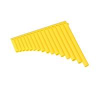 Pan Flute Instrument Beginner's Entry Level Panflute With 16/18 Pipes In The Key Of C Professional Performance(Type 7)