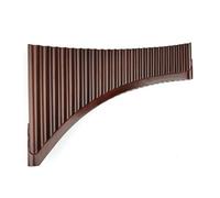 Pan Flute Instrument G Key 25 Pipes Specialty Pan Flute Panflute Handmade Panpipes Woodwind Traditional Musical Instrument Bamboo(Right)