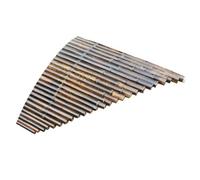 Pan Flute Instrument Pan Flute 25 Pipes C Major 22 G Adult Beginner 16 F With Case(One set of 25mm C major tubes)