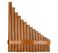 Pan Flute Instrument Professional Right Left Hand A 15 Pipes Natural Pan Flute G Key With Soft Bag(Type2)