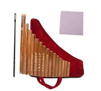 Pan Flute Left-Hand Easy To Learn 15 Pipes Chinese Traditional Musical Instrument Pan Pipes For Musical