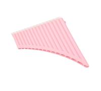 Pan Flute National Musical Instrument For Beginners To Learn 16-tube C Key Easy To Learn Pan Flute Pink Blue (Color : Pink)