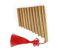 pan flute Pan Flute 10 Pipes Natural Bamboo Wind Instrument Panpipe G Key Handmade Flauta De Pan Instrumentos Musicales