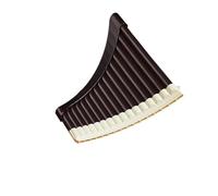 Pan Flute Pan Flute 16tube Or 18tube Beginner Friendly Curved Black C Major Professional With Accessories(Arc-shaped 16-tube black)
