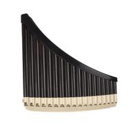 Pan Flute Pan Flutes C Key Easy Learning Folk Musical Instrument For Musical Gift(Brown,18)