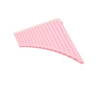 Pan Flute Set Colorful Pan Flute Instrument 16 18 Pipe C Key Straight Or Curved Professional Pan Flute(16 pink)