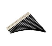 Pan Flute Set Easy To Learn Pan Flute 16 18 Pipe C Key Instrument Straight Or Curved Playing Exercises Professional Pan Flute(18 tan)