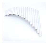 Pan Flute White 22-pipe Forehand Left And Right Hand Holding Basic Model Without Base Traditional Musical Instrument Pan flute(Left)