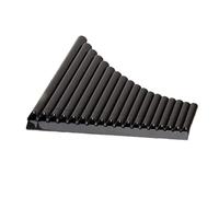 Pan Flute Wood 18 Tube Alto C Pan Flute Open Hole ABS Resin With Bag