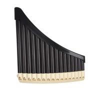 Pan Flutes C Key Easy Learning Folk Musical Instrument For Musical Gift(Brown,16)