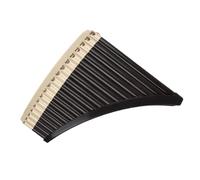 Pan Flutes Resin Folk Musical Instrument for Musical Gift Music Lover 18 Pipes brown
