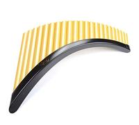 Pan Flutes With Removable Base, 22 Pipes, g1-g4 3 Octaves, G Key, 12.5 * 10 inches, Suitable for Students Playing, Adult Entry Level(Right hand)