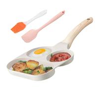 Pan for Eggs - Egg Frying Pan Nonstick | Cookware for Gas Stove and Induction Cooking Omelette Grill Easy to Clean Dishwasher Safe Home Dining Restaurants Camping Outdoor
