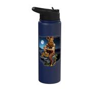Pan God of the Wild in Moonlight Stainless Steel Insulated Water Bottle