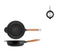Pan H&h High Non-Stick Stone Bottom Plan Induction CMS 24