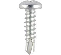 Pan Head Self Tapping Drill Point Screws BZP 4.2mm 25mm Pack of 1000