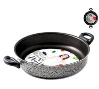 Pan Home 2 Handles Non-Stick Salt N' Pepper CMS 24