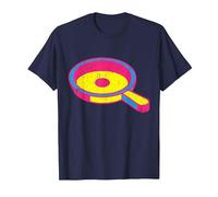 Pan Love Pansexual Flag Pan T-Shirt, Men, Navy Blue, 6X-Large