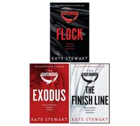 Pan Macmillan The Ravenhood Series By Kate Stewart 3 Books Collection Set (Flock, , The Finish Line)