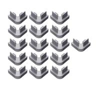 Pan Organizer - 16-Piece Sheet Stacker, Pan Organizer for Freeze Dryer, Space-Saving Layered Rack, Easy to Use, Storage Tool, Kitchen Accessory for Refrigerator Cabinet BBQ Party, 2.5x1.37x1.75 inches