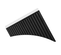 Pan Pipe 18 Pipes Pan Flute C Key Panpipes Pan Pipes Wind Instrument For Beginners With Carrying Bag(Beige)