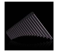Pan Pipes 18 Pipes C Key Pan FluteInstrument Chinese Traditional Musical Instrument Bamboo Pan Flute Music Wind Instrument (Color : Dark brown)