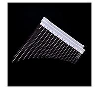 Pan Pipes Double Row Xiao 12 Average Law 36 Tube Pan Flute Suitable For Beginners Music Wind Instrument (Color : 36 tubes black)