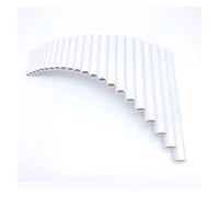 Pan Pipes Pan Flute 22 Pipes ABS Material Panpipe Right/Left Hand Handmade Folk Musical Instrument Music Wind Instrument (Color : White Left Hand)