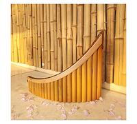 Pan Pipes Pan Flute 22 Tube G Key Bitter Bamboo Adjustable Tone Pan Flute Music Wind Instrument (Color : 1)