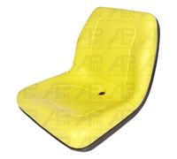 Pan Seat in Yellow Digger Dumper Mini Excavator Plant Replacement for JCB Bobcat Skid Steer