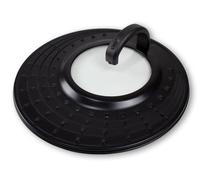 Pan Splash Guard Lid for Pans Pots 20-30 cm with Handle Viewing Window Steam Escapes for Crispy Roasting Without Grease Splash