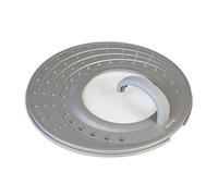 Pan Splash Guard Lid for Pans Pots 20-30 cm with Handle Viewing Window Steam Escapes for Crispy Roasting Without Grease Splash