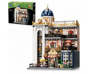 PAN TASY Blossom Café Modular Building Set for Adults
