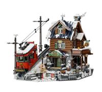 PAN TASY Construction Set The Snowy Mountain Chalet (85033)