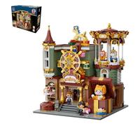 PAN TASY Gift Shop Building Set for Adults, Detailed Display Model | Charming Two-Storey Shop With Gift Displays, Seasonal Decorations, Detailed Interior And Collectible Display Appeal