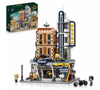 PAN TASY Retro Motorcycle Diner and Bar Building Set | Modular street-corner model with interactive doors, openable walls and 4 motorcycles, collectible architecture for adults