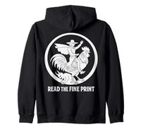 Pan Twardowski Polish Legend Folklore Design Zip Hoodie