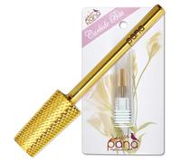 Pana Professional USA Gold TAPERED Barrel Bit Nail Drill (Grit: EXTRA FINE - XF) 3/32" Shank Size